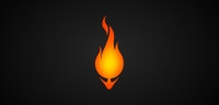 Firehead logo orange