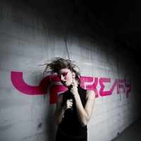 Freaky logotype girl Freaky logotype girl