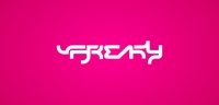 Freaky logotype pink