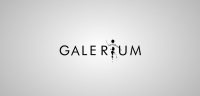 Galerium logotype ver.2 white