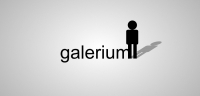 Galerium logotype white
